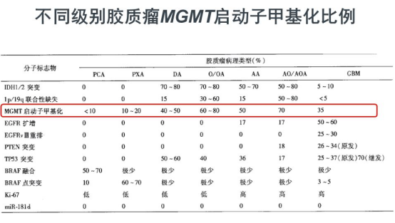 膠質瘤MGMT