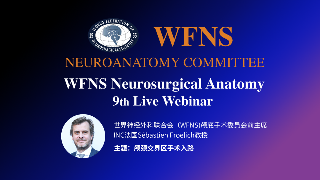 國際神經(jīng)外科聯(lián)合會(huì)（WFNS)解剖委員會(huì) 福教授在線課程回顧