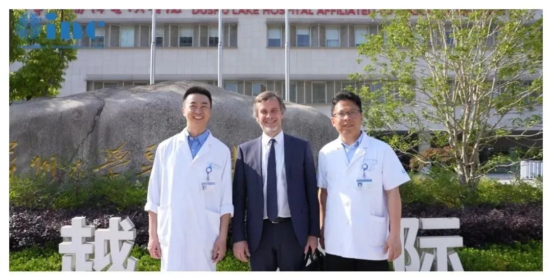 2023年5月，F(xiàn)roelich教授受邀前往INC合作的蘇州大學(xué)附屬兒童醫(yī)院和蘇州大學(xué)附屬獨(dú)墅湖醫(yī)院參訪交流