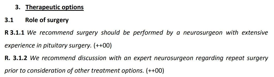 2018年1月《European Journal of Endocrinology》發(fā)布了歐洲內(nèi)分泌協(xié)會授權(quán)的指南
