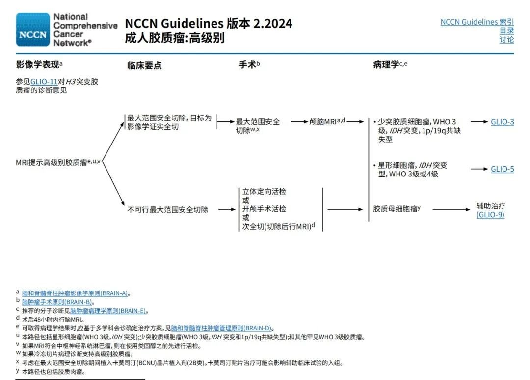 美國國立綜合癌癥網(wǎng)絡(luò)（NCCN）指南